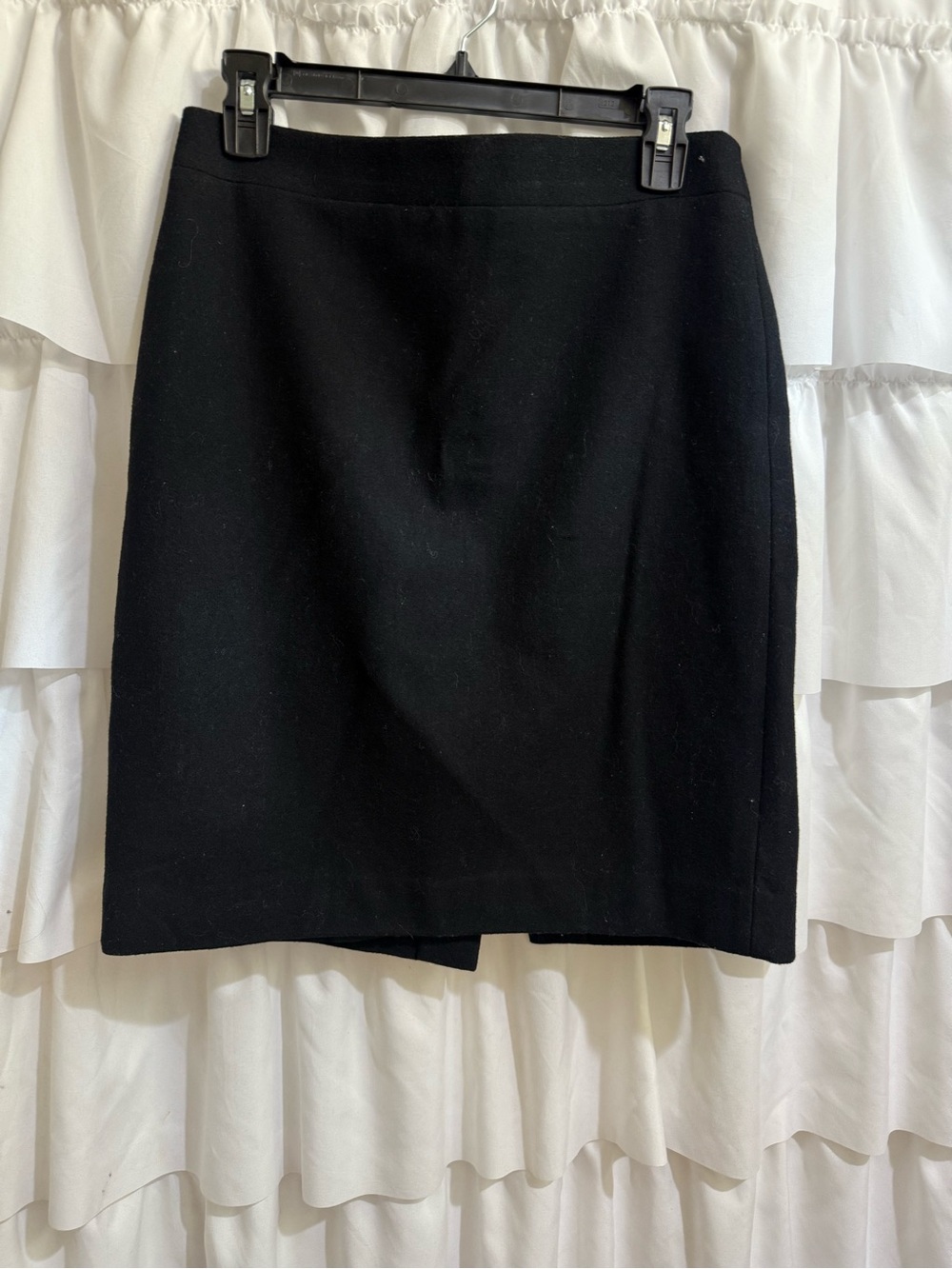 J. Crew wool blend Black Pencil Skirt